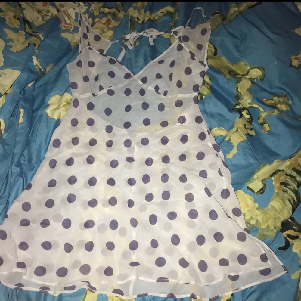 Victoria Secret Polka Dot Lingerie Medium